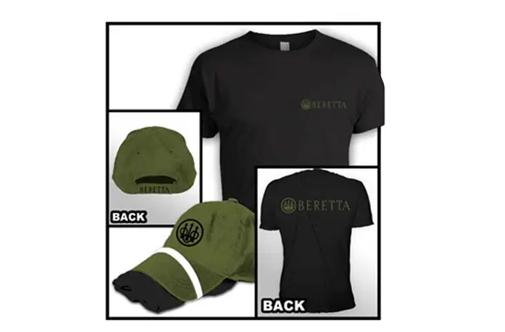 Beretta Mens Hat/T-Shirt Combo Roll Up